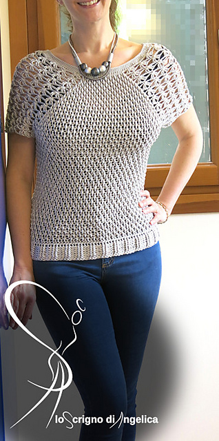 Silver Shine blouse