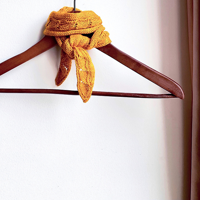 Gold Leaf Scarf