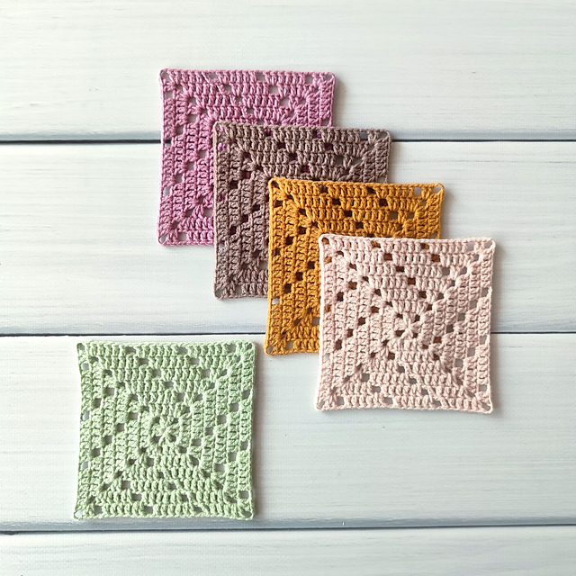 Ravelry: Beginner Granny Square pattern by SimpleDaisyCrochet