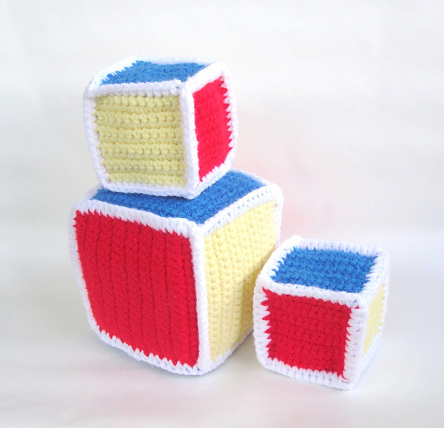 Ravelry: Baby Rattle Blocks pattern by Celina Lane