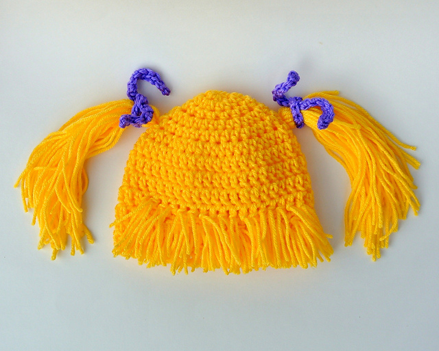 Wig Bangs Pigtails for Costumes or Dress-up