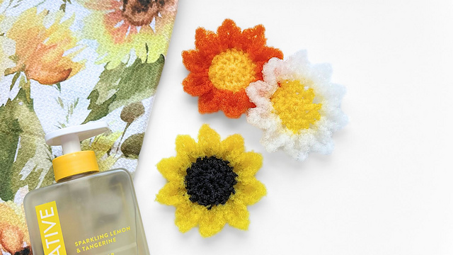 Sunflower Dish Scrubby 127