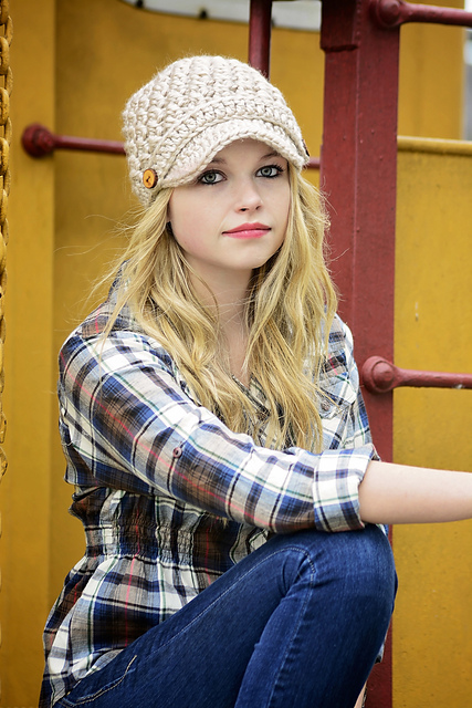 Women's Cross Stitch Hat 002