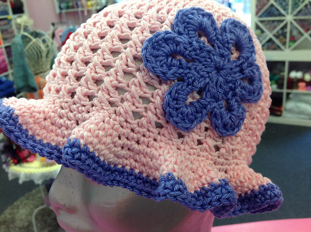 Girls Summer Bonnet