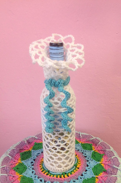Crochet Wine Bottle Cosy