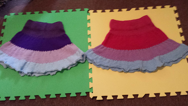 Rainbow Twirly Skirt