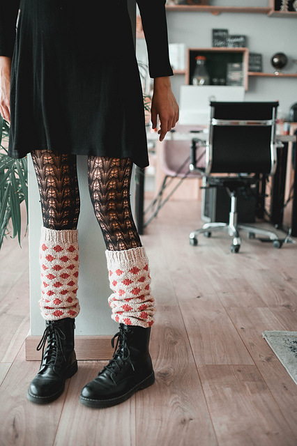 Calentadores Polka Dots