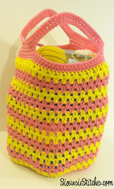 Summer Stripes Beach Bag