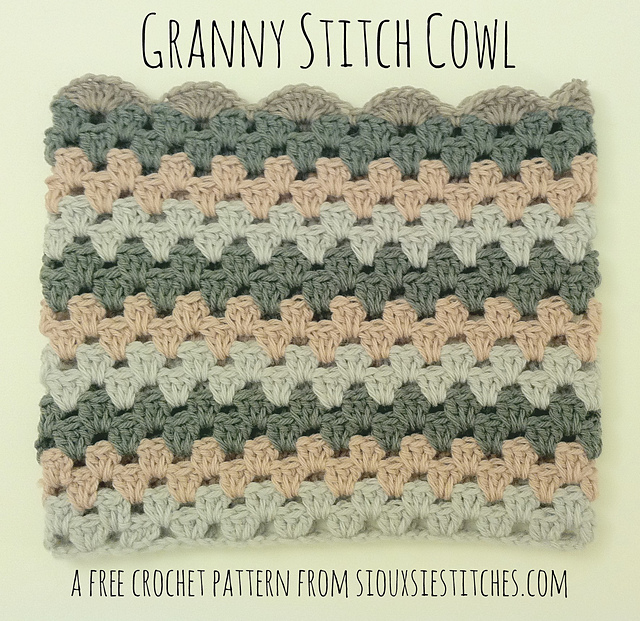 Granny Stitch Cowl