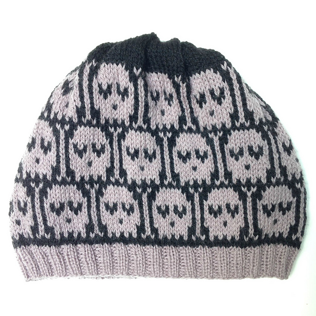 Heart-Eyed Skulls Hat