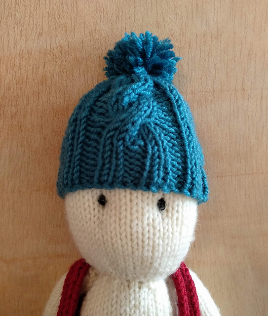 Cable Hat and Scarf for The Oak Folk