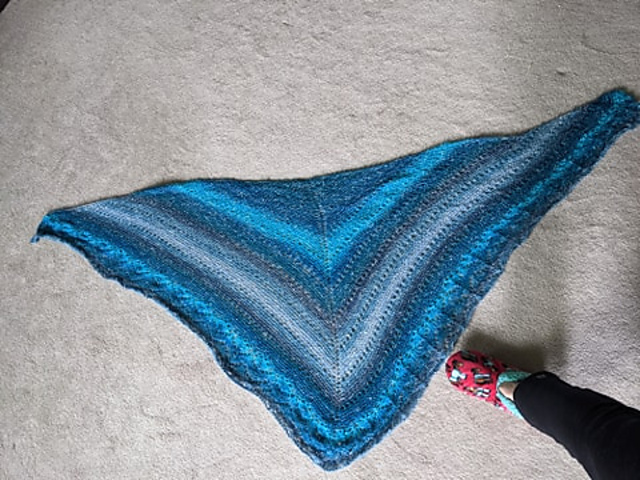 Basic Easy Pretty Shawl