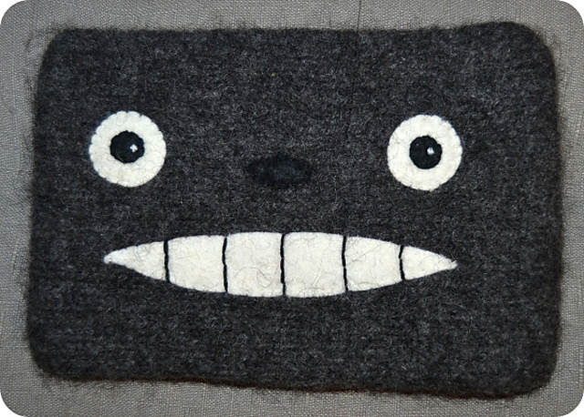 Felted tablet cover