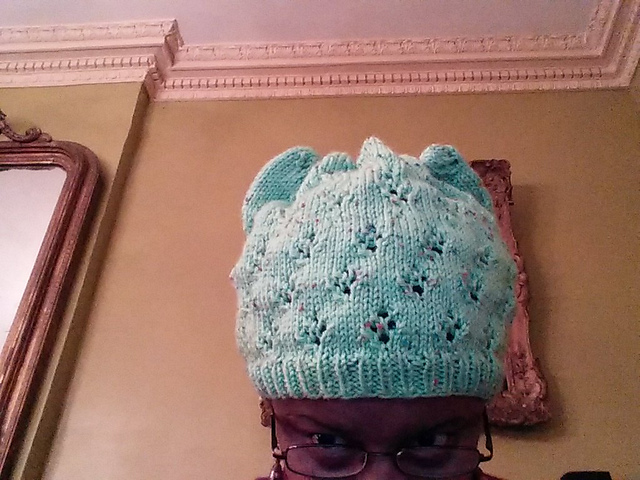 Passion Flower Slouchy Hat