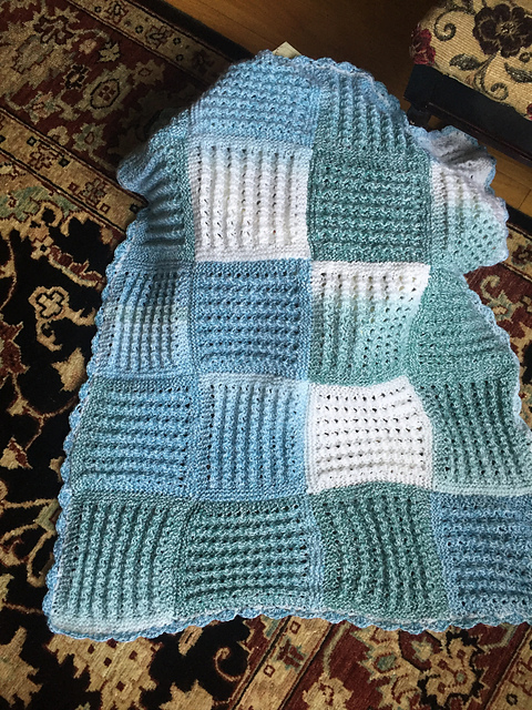 Lace Pattern Set: Blanket