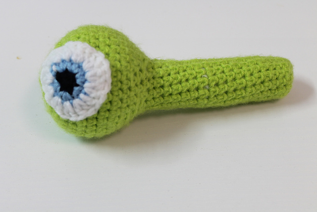 Baby Rattle Monster