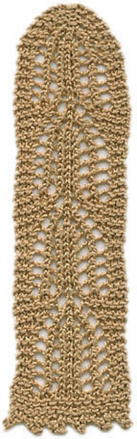 Parisian Arches Lace Bookmark