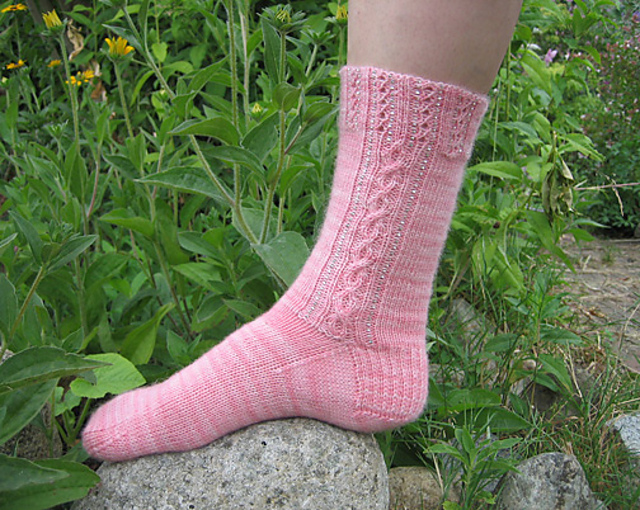 Cherry Blossom Socks