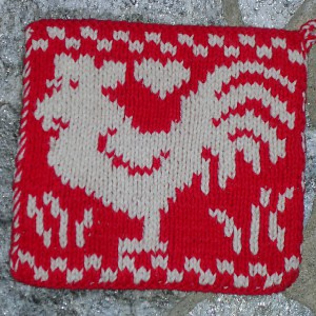 Rooster Pot Holder