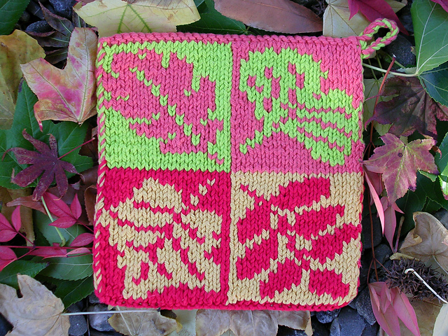 Fall Leaves Pot Holder