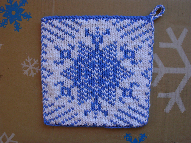Snowflake Potholder