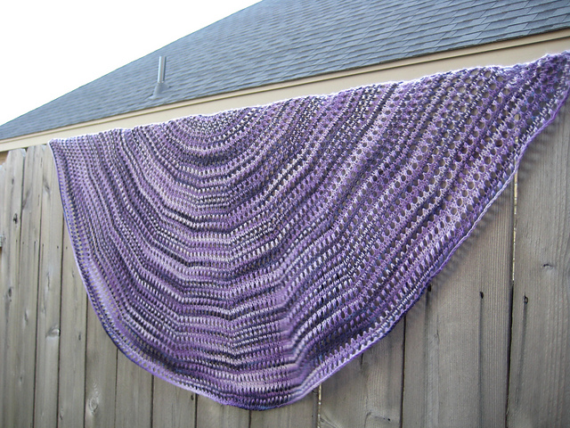 Lace Rims Shawl