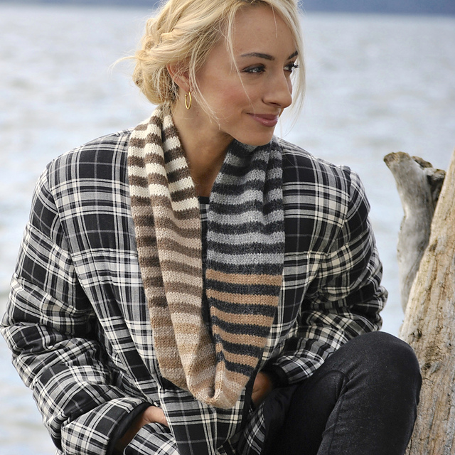 Simply Stripes Cowl