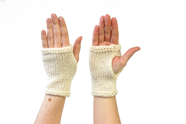 New Knitter Mitts