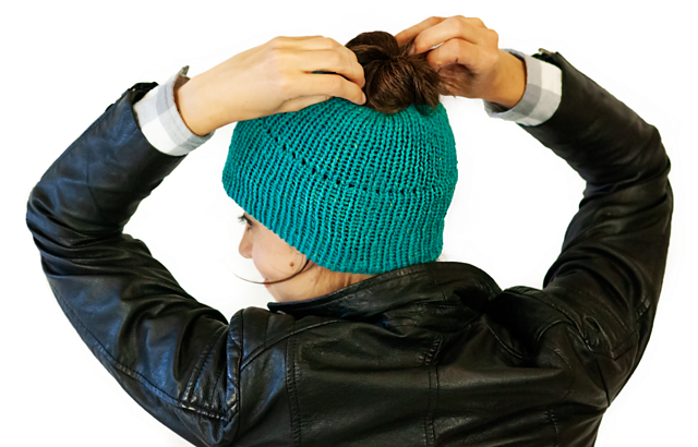 Rainier Messy Bun Hat