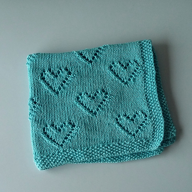 Baby blanket "Little heart"