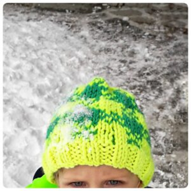 hat for kids "plaid"