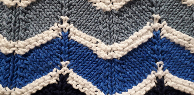 Baby blanket WAVES