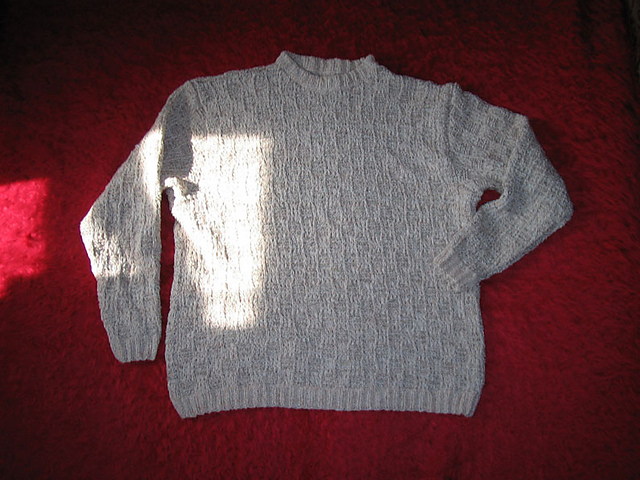 #23 Pullover in Slip-Stitch Squares