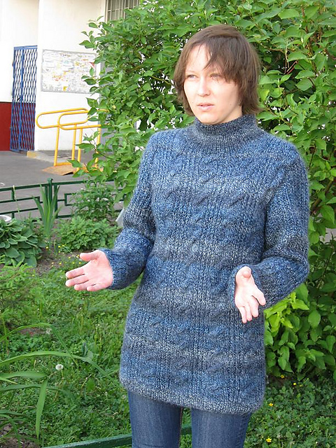#7 Textured Turtle Neck
