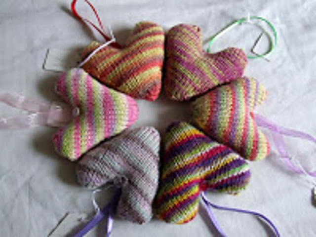 Lavender Hearts