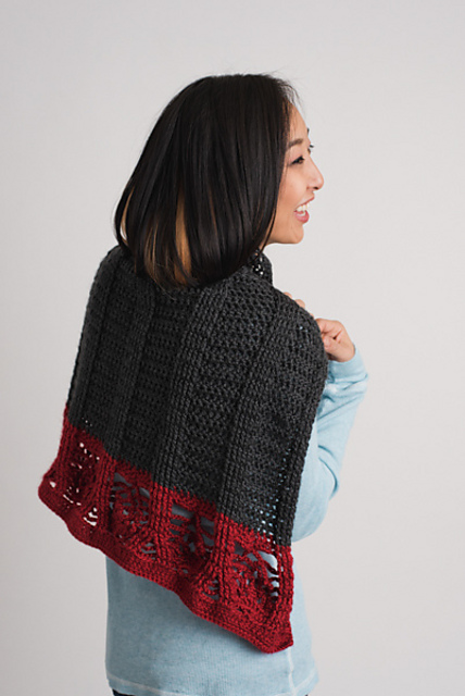 Marion Pineapple Shawlette