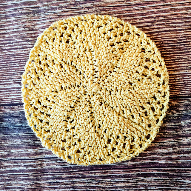 Sunburst Dishcloth