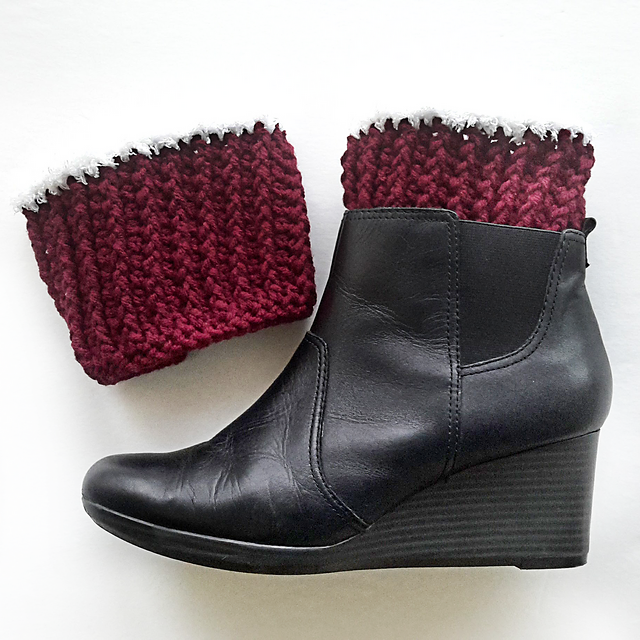 Festive Boot Cuffs