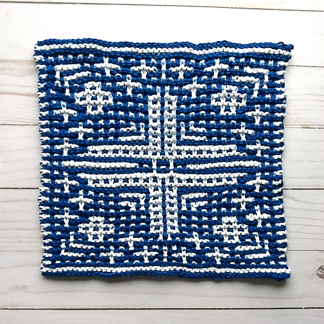 Snowflake Dishcloth