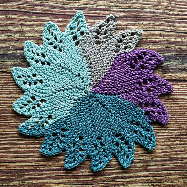 Willow Leaf Dishcloth