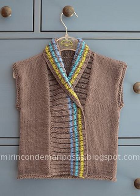 Chaleco con cuello