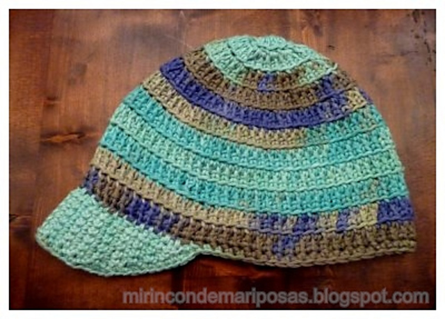 Gorra en espiral