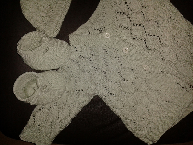 Modell 1 Baby Jacke