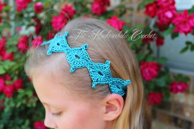 Spring Diamond Tie Back