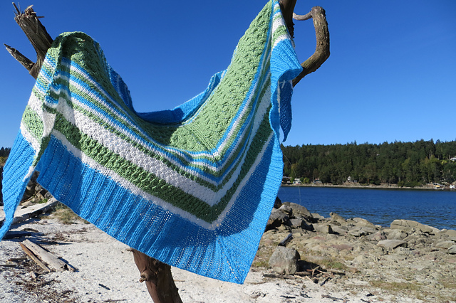 Beachside shawl