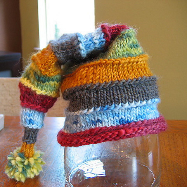Stripey Stocking Cap