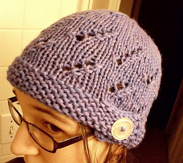 Buttons & Lace hat
