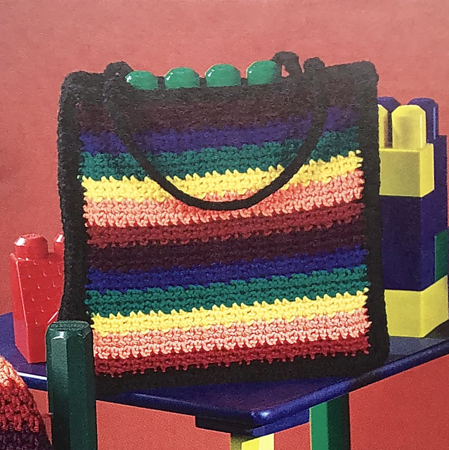 Rainbow Travel Set: Tote