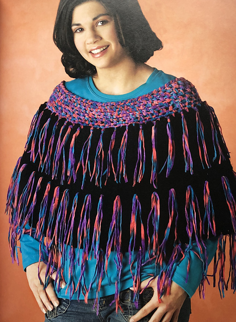 Funky Fringe Poncho