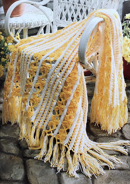Butterfly Lace Throw